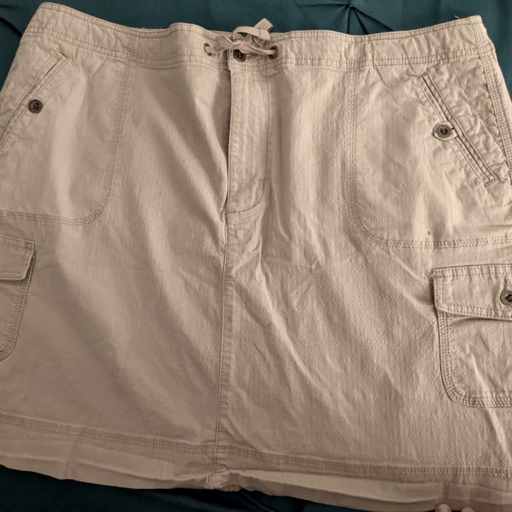 LLBean Women's Cargo Skirt Size 20